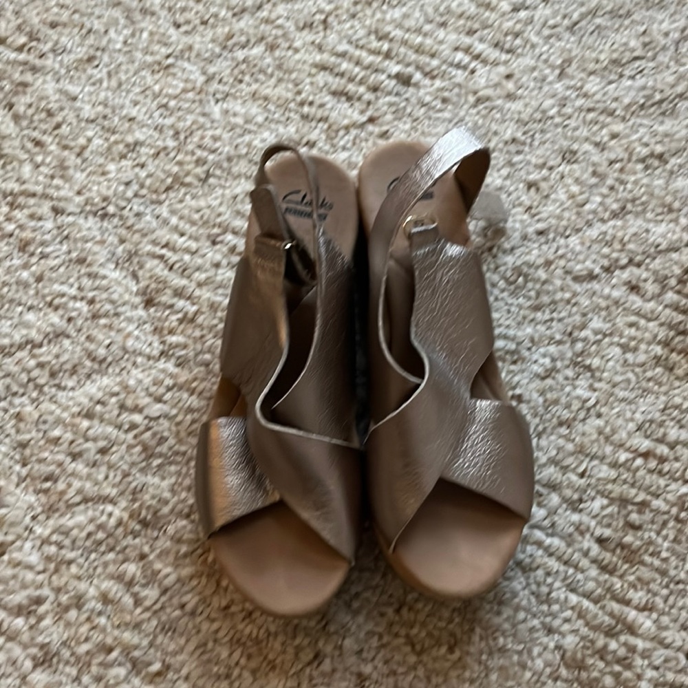 Clarks Wedges - Gently Worn